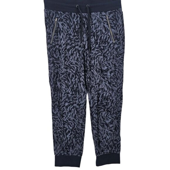 Athleta Womens 8T Navy Trekkie North‎ Printed Crop Jogger - Picture 2 of 12